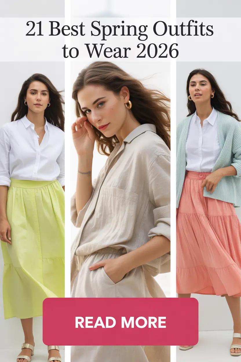 Best Spring Outfits to Wear 2026: Classy, Cute & Trendy Ideas for Women