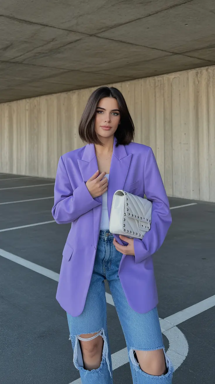 2026 Lilac Power with Edgy Denim