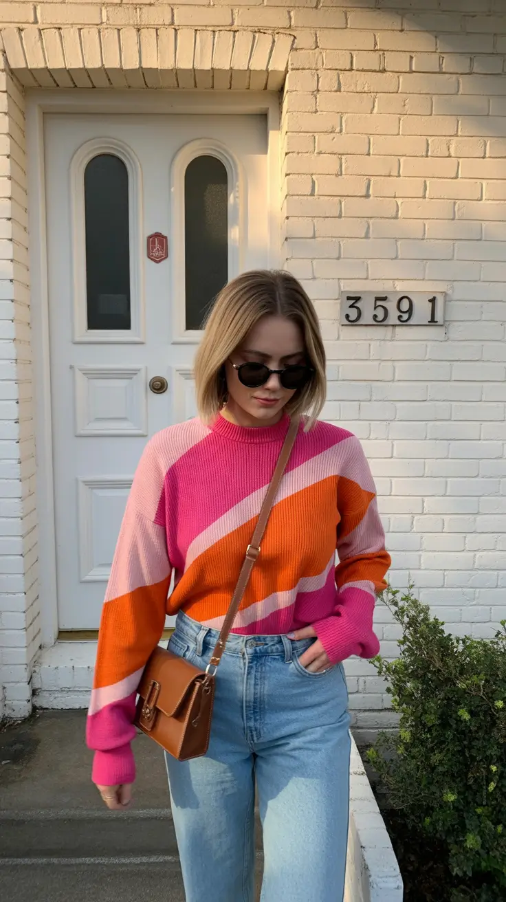 classy spring capsule wardrobe 2026 Colorblock Cheer for Bright Spring Moments