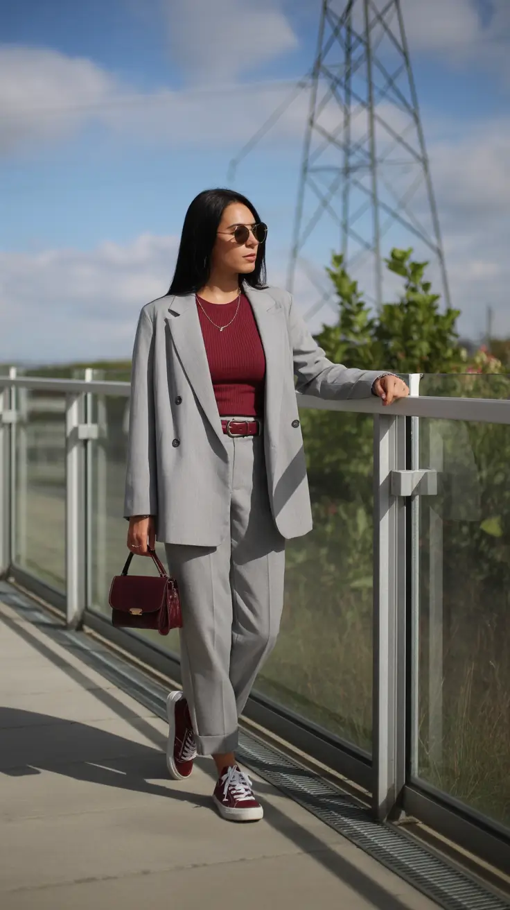 classy spring capsule wardrobe 2026 Monochrome Modern Suiting for Work and Weekends