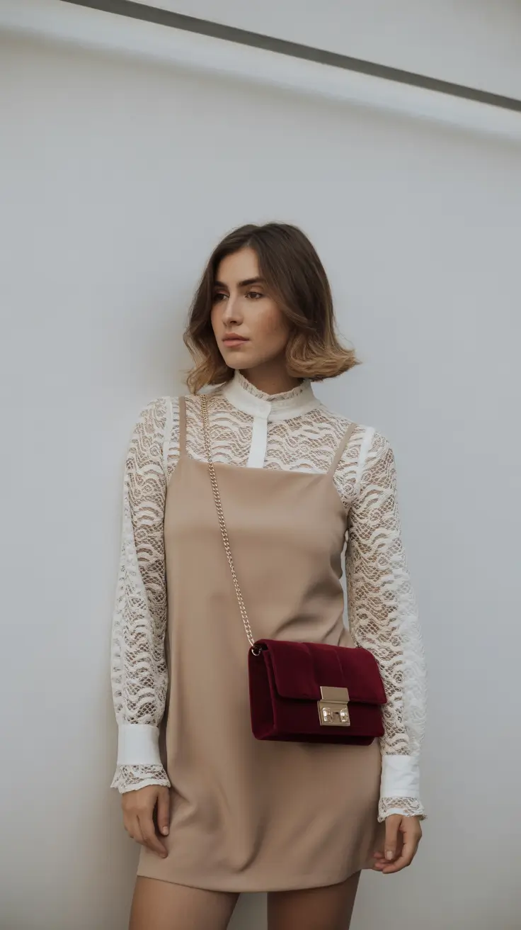 spring-outfits-women-over-40-2026 - Soft Romance With Clean Lines