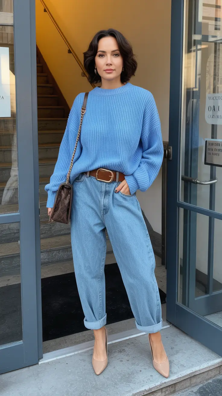 spring-outfits-women-over-40-2026 - Blue Spring Ease