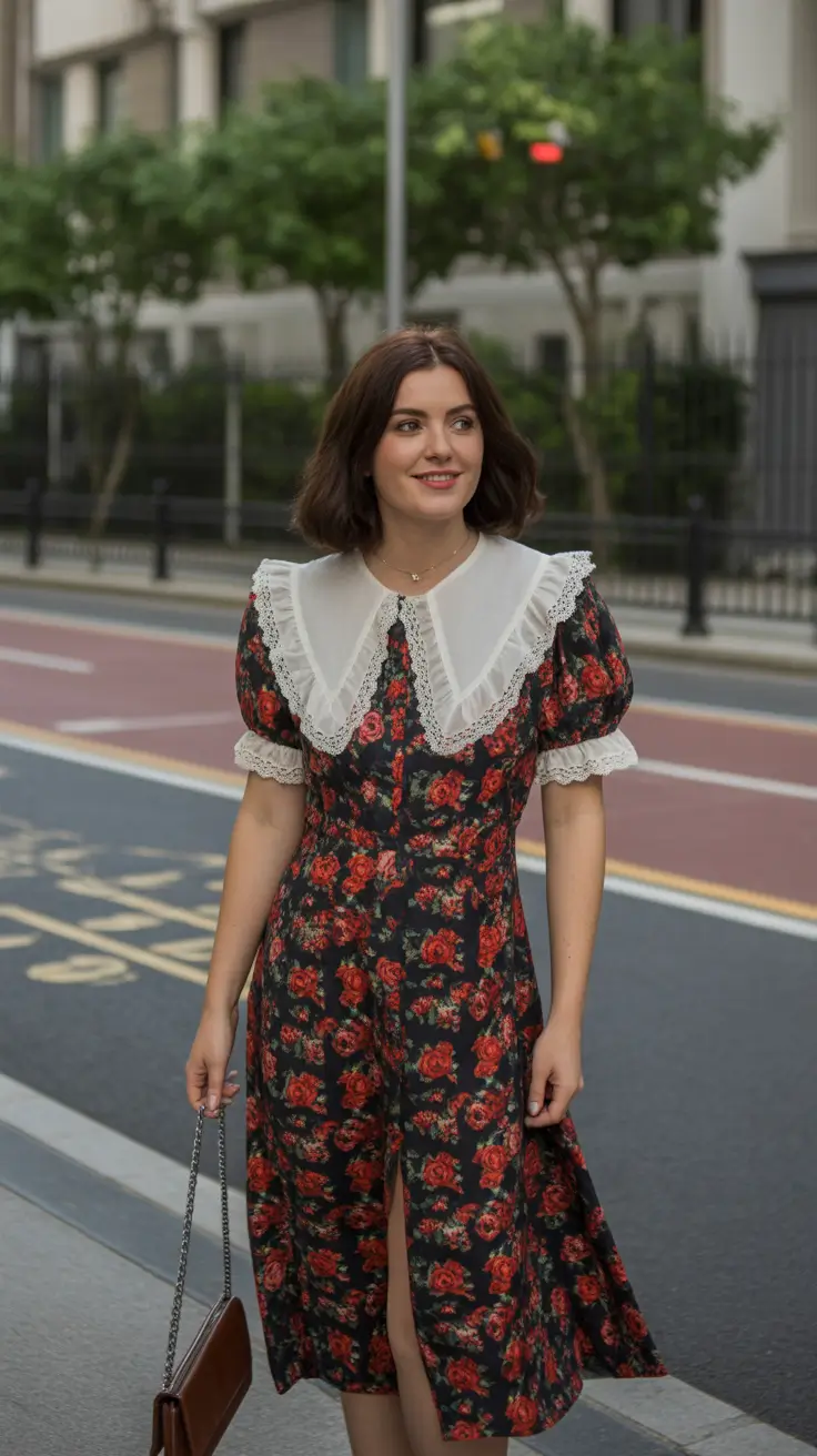 spring-outfits-women-over-40-2026 - Romantic Vintage Florals