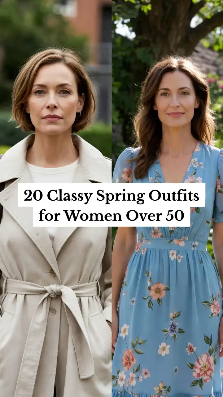 Classy Spring Outfits for Women Over 50 2026: Fresh, Stylish Looks for the New Season