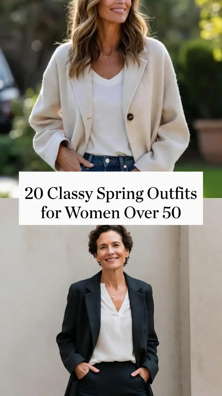 Classy Spring Outfits for Women Over 50 2026: Fresh, Stylish Looks for the New Season