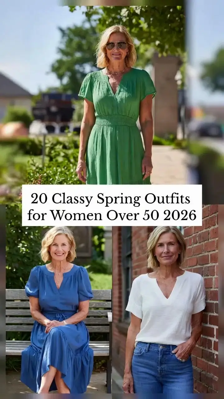 Classy Spring Outfits for Women Over 50 2026: Fresh, Stylish Looks for the New Season