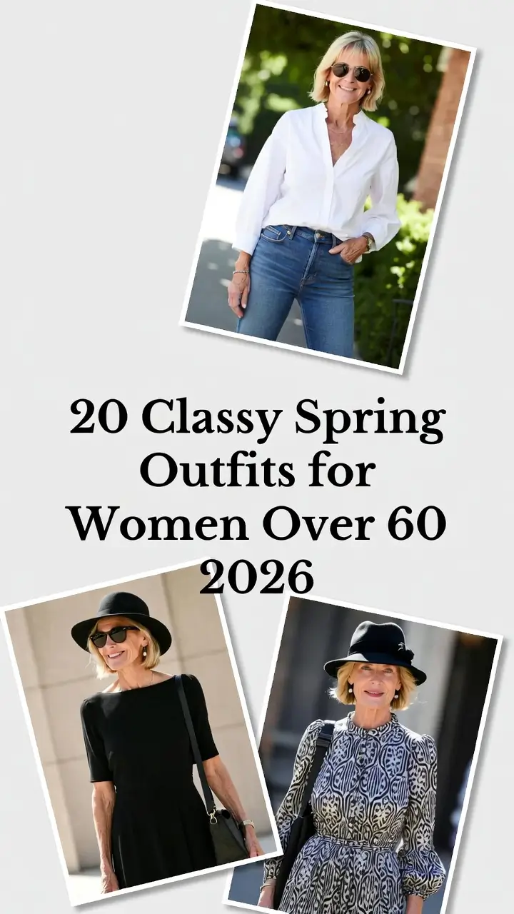 Classy Spring Outfits for Women Over 60 2026: Elegant Everyday Looks for the New Season