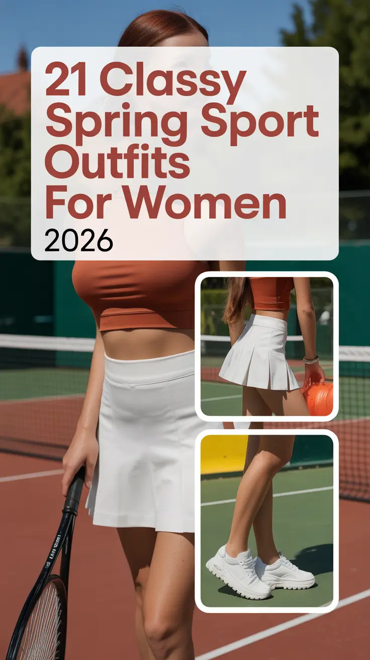 Classy Spring Sport Outfits for Women 2026: Fresh, Chic & Athletic Looks for the New Season