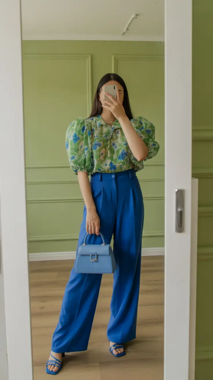 spring wardrobe 2026 Vibrant Florals with Confident Color Saturation