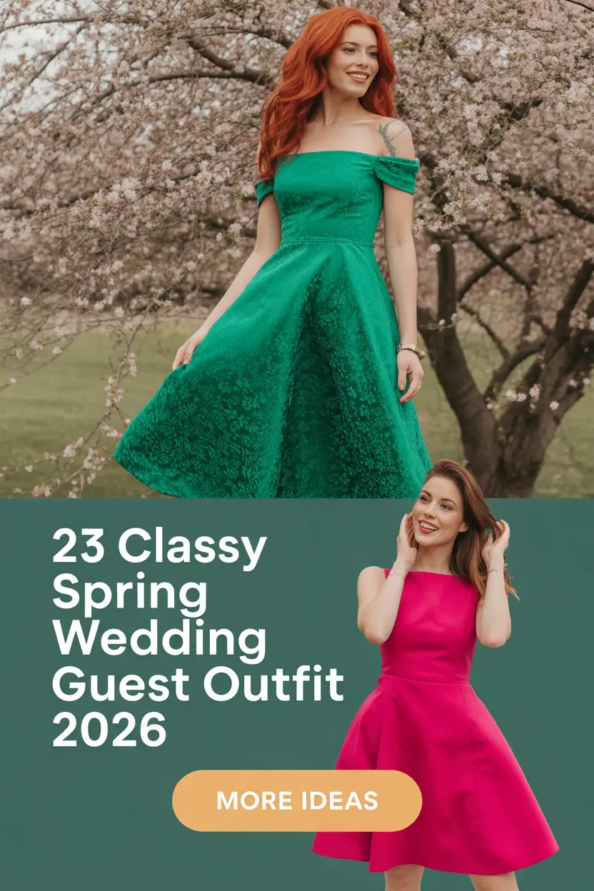 Classy Spring Wedding Guest Outfit 2026: Elegant Inspiration for Semi Formal & Outdoor Celebrations