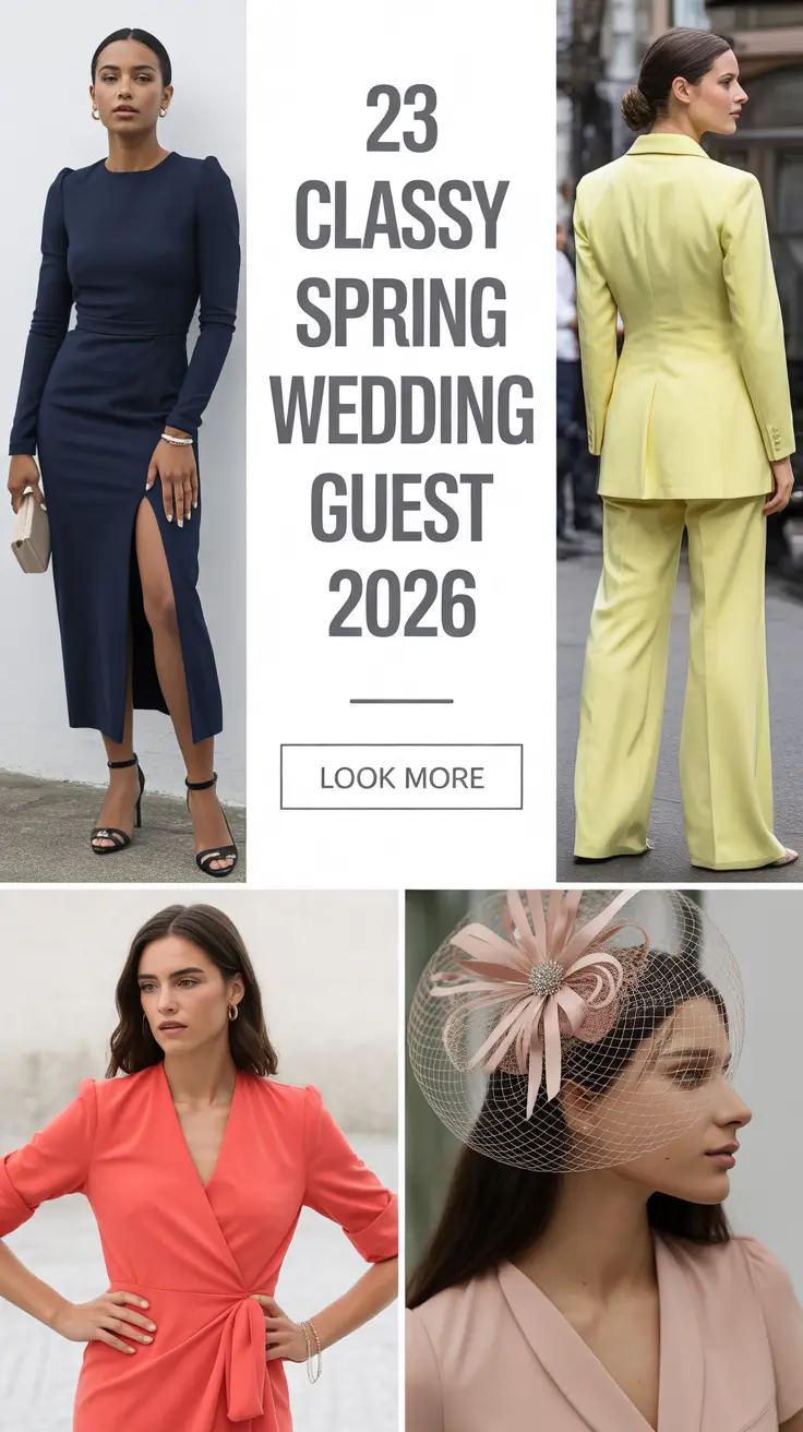 Classy Spring Wedding Guest Outfit 2026: Elegant Inspiration for Semi Formal & Outdoor Celebrations