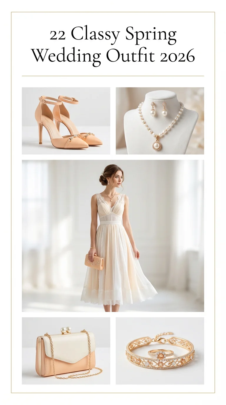Classy Spring Wedding Outfit 2026: Fresh Guest Ideas for Every Dress Code