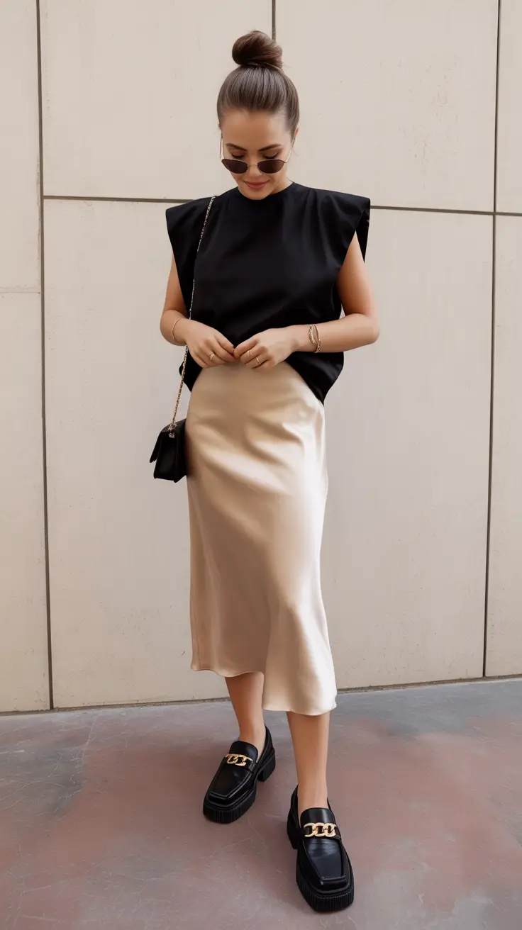 spring workwear 2026 Chic Monochrome Neutrals with Sleek Minimalist Energy