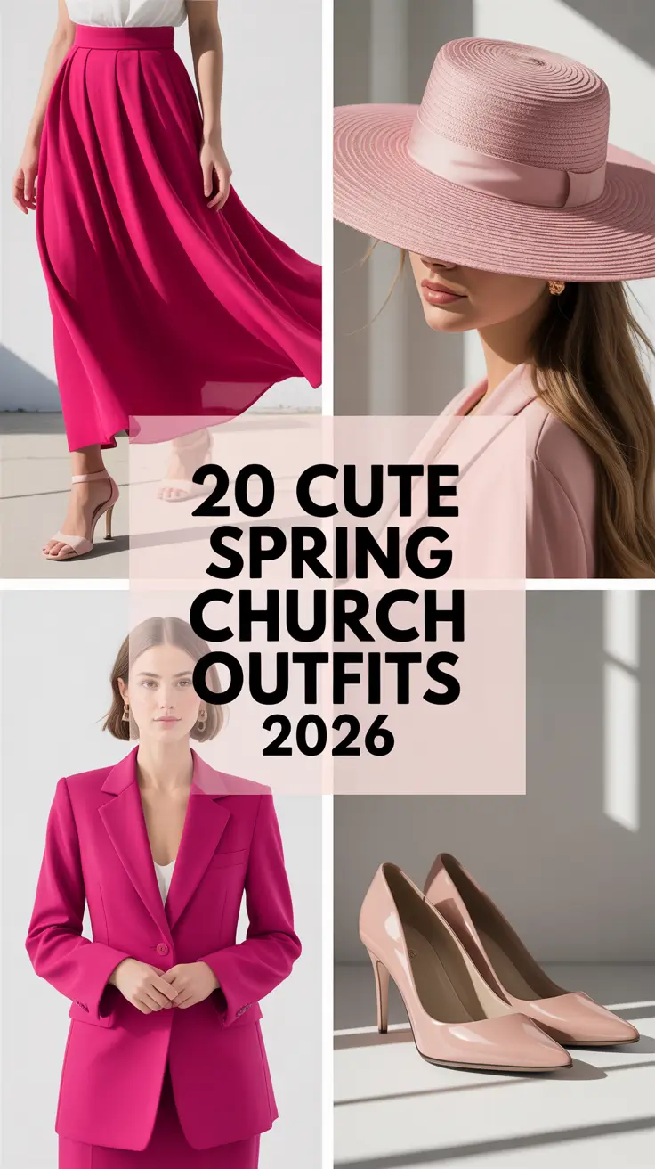 Cute Spring Church Outfits 2026: Fresh, Modest & Cute Ideas for Women