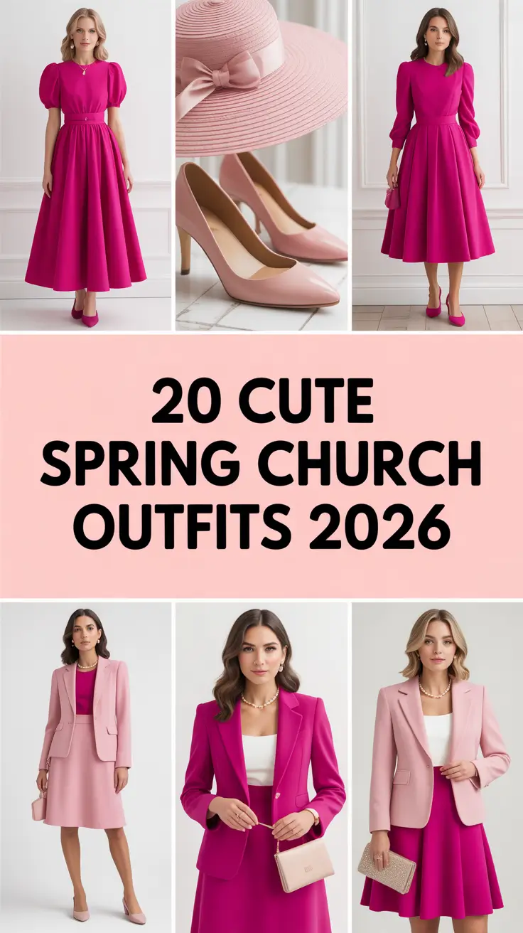 Cute Spring Church Outfits 2026: Fresh, Modest & Cute Ideas for Women