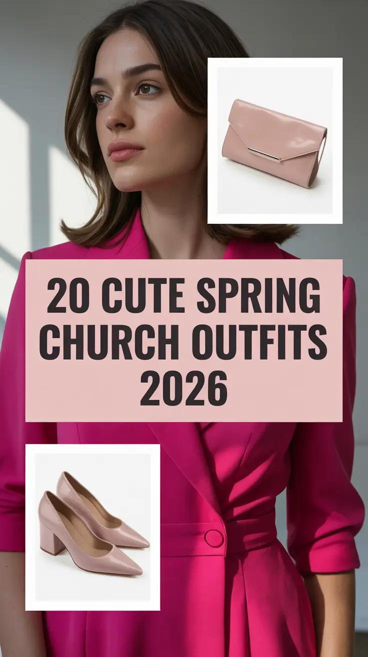 Cute Spring Church Outfits 2026: Fresh, Modest & Cute Ideas for Women