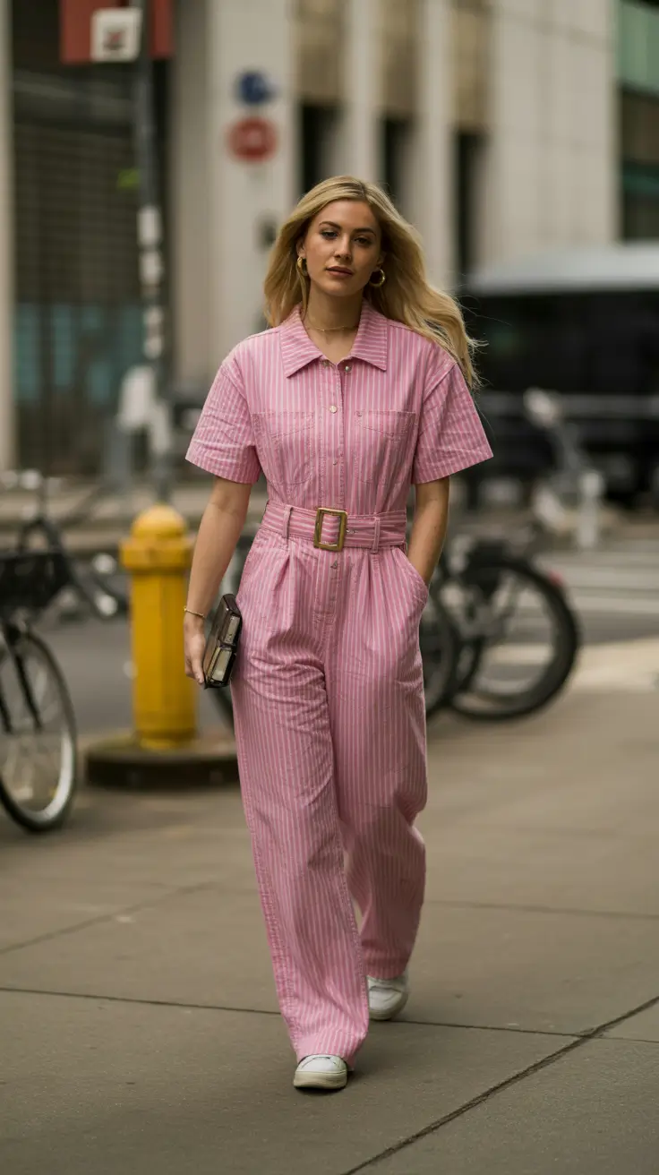 spring fashion trends 2026 Soft Pink Utility Chic