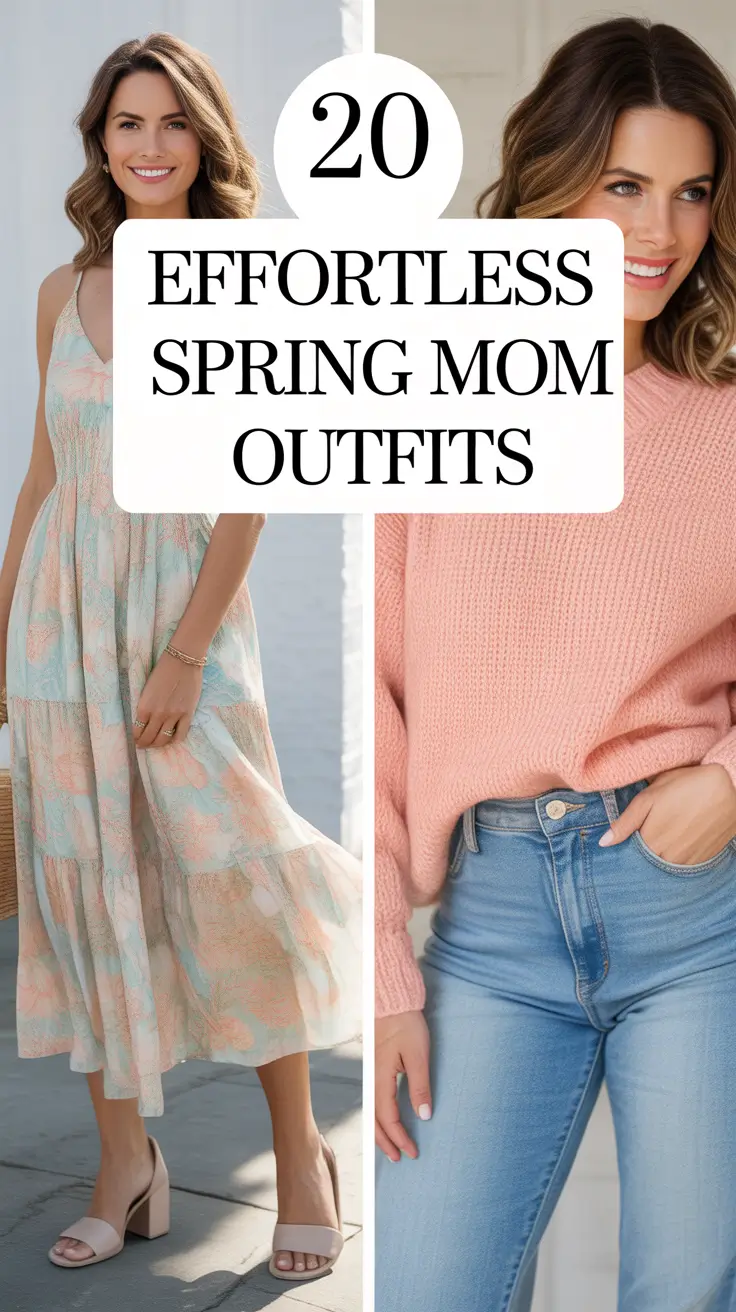 Effortless Spring Mom Outfits 2026: Fresh, Comfy & Trendy Ideas for Every Style
