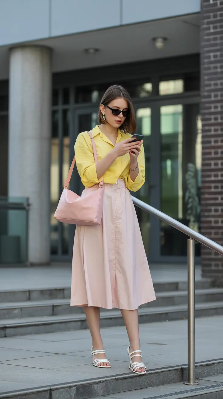 fashionable spring outfits 2026 trends Pastel Power Dressing For Everyday Confidence