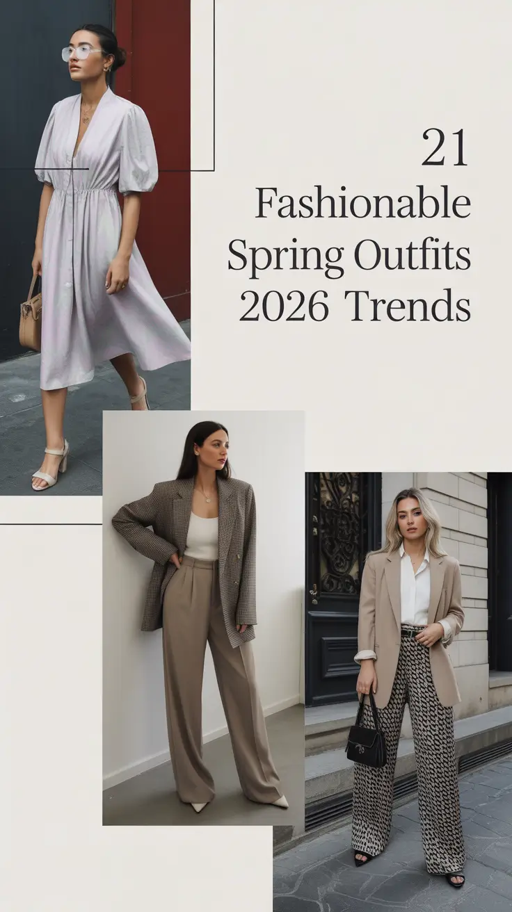 Fashionable Spring Outfits 2026 Trends: Fresh Ideas for Women Who Love Casual Chic