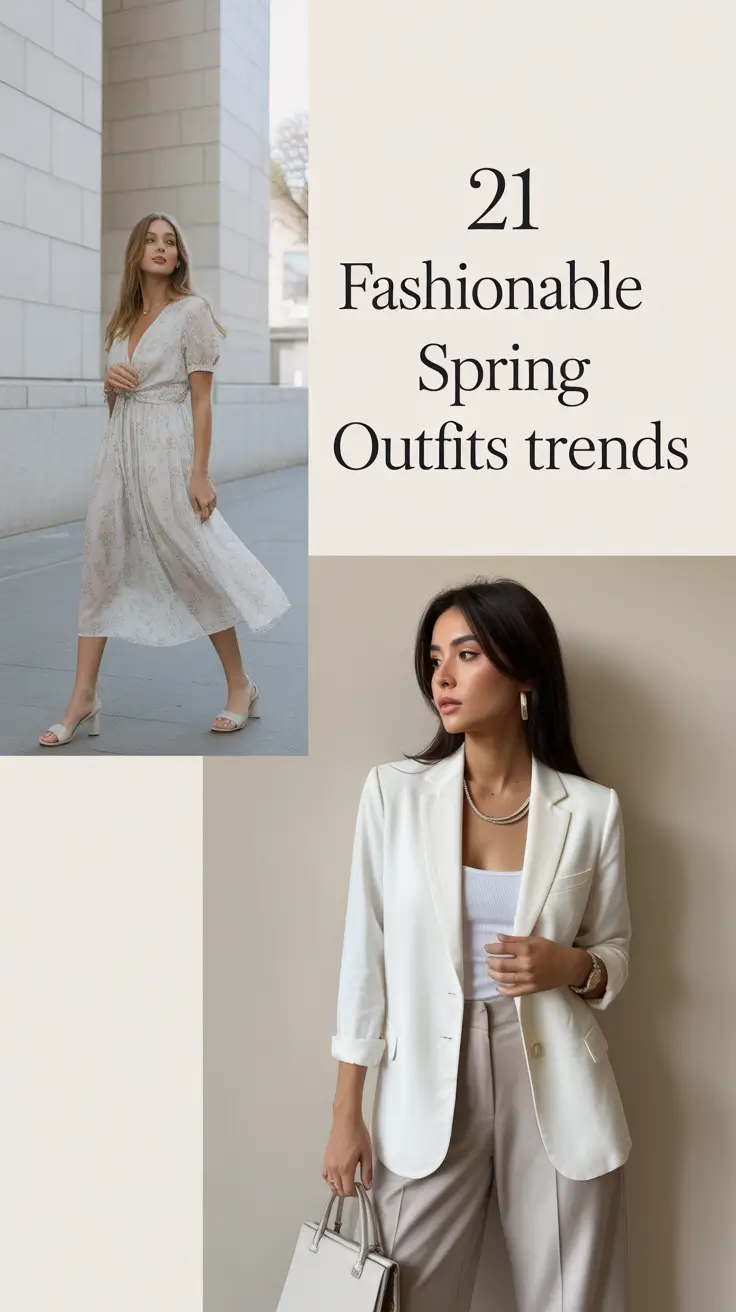Fashionable Spring Outfits 2026 Trends: Fresh Ideas for Women Who Love Casual Chic