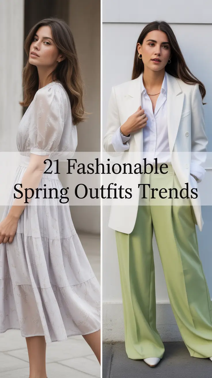 Fashionable Spring Outfits 2026 Trends: Fresh Ideas for Women Who Love Casual Chic