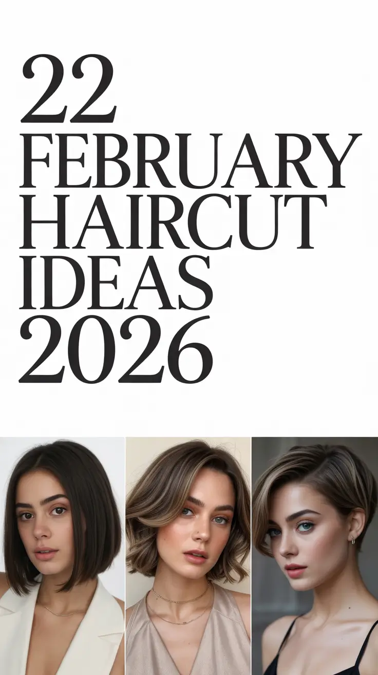 February Haircut Ideas 2026: Fresh Winter Styles for Every Face Shape and Hair Length