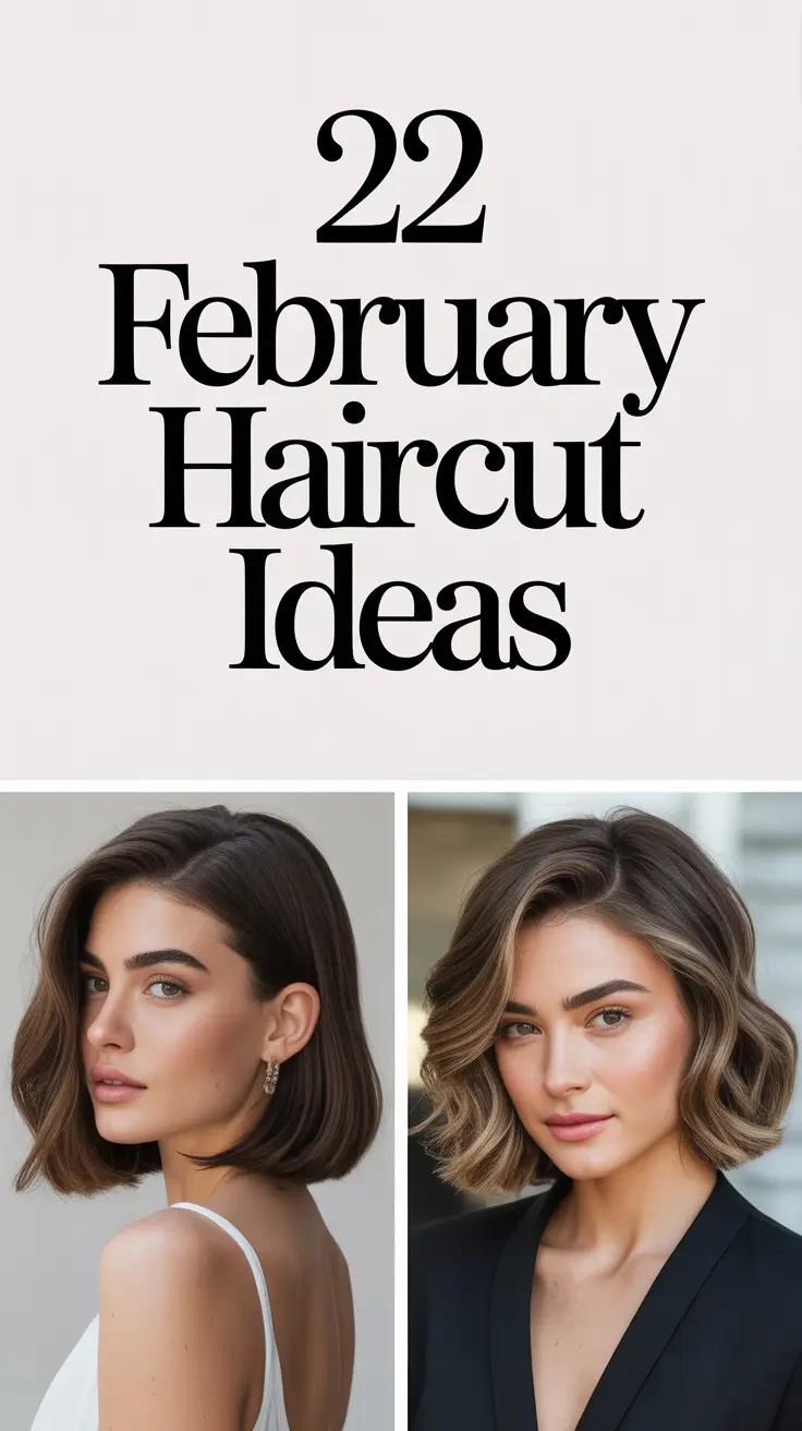 February Haircut Ideas 2026: Fresh Winter Styles for Every Face Shape and Hair Length