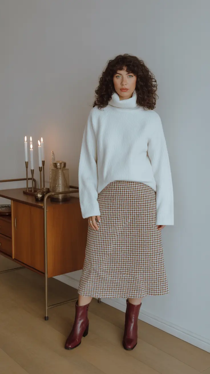 February-outfits-ideas-2026 Soft Neutrals With Retro Calm