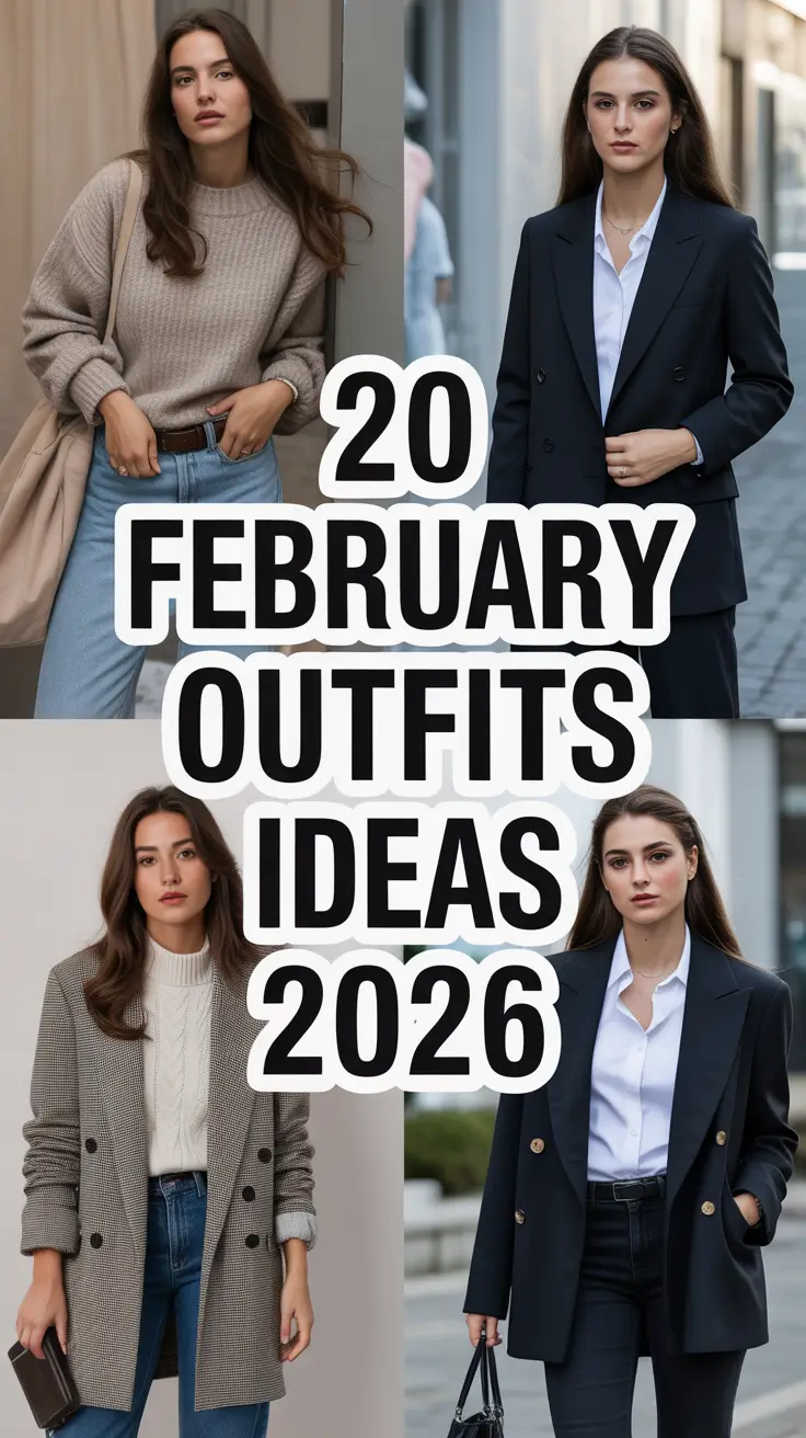 February Outfits Ideas 2026: Inspiring Winter Looks to Refresh Your Style