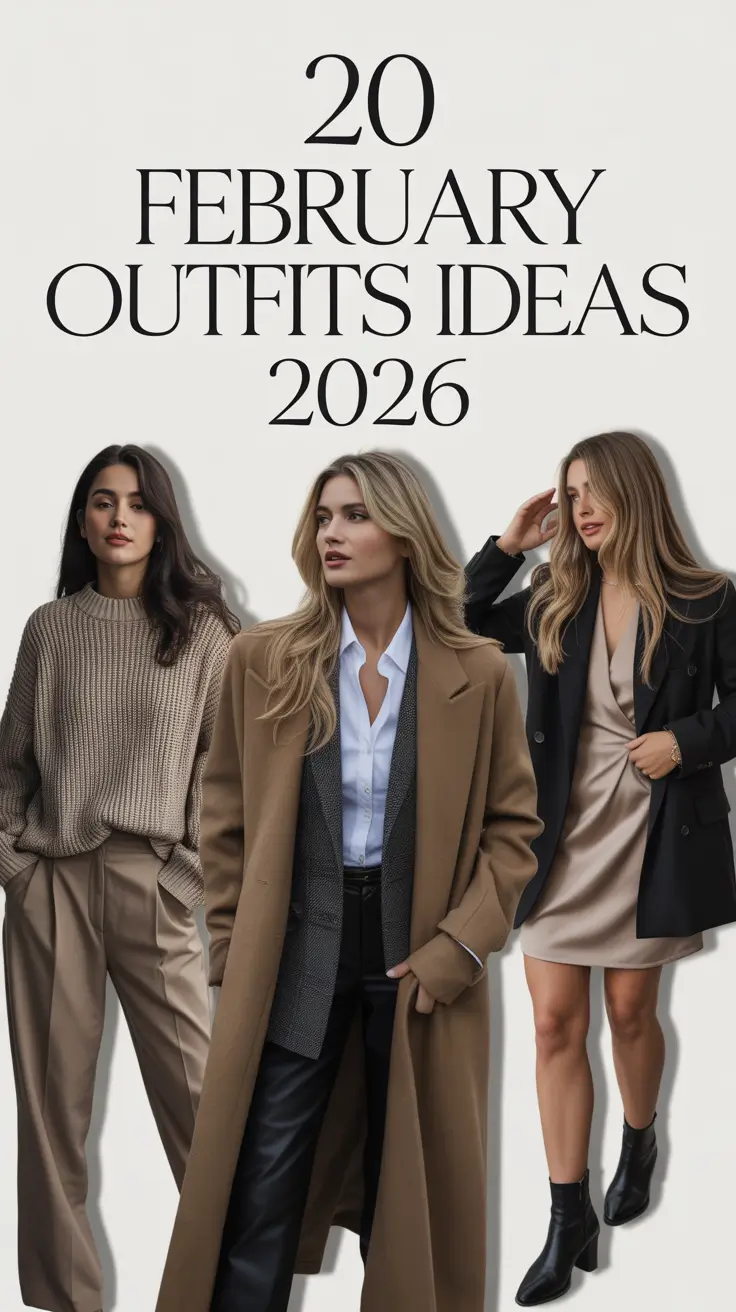 February Outfits Ideas 2026: Inspiring Winter Looks to Refresh Your Style