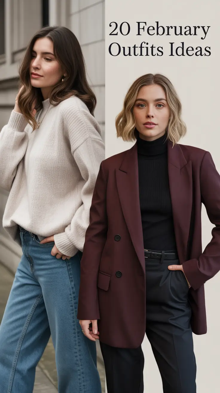 February Outfits Ideas 2026: Inspiring Winter Looks to Refresh Your Style