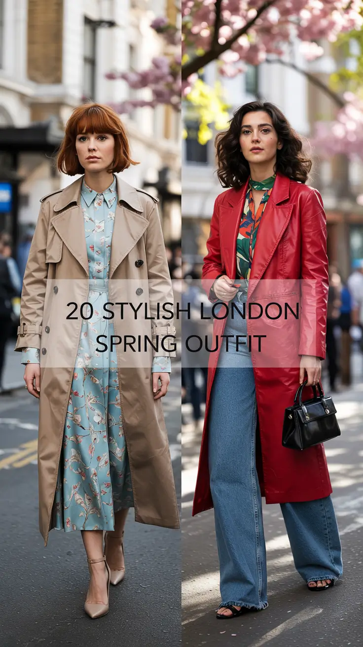 Stylish London Spring Outfit 2026: Fresh Inspo for Women’s Chic & Casual Spring Looks