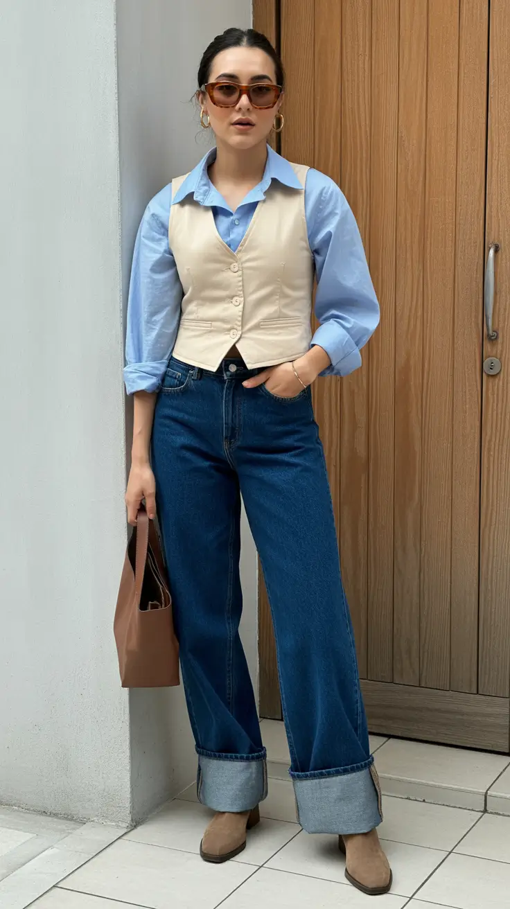 old money spring outfits 2026 Lightweight Layering with Menswear Flair