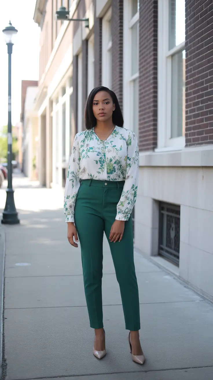 spring formal outfits 2026 Structured Greens For Confident Days