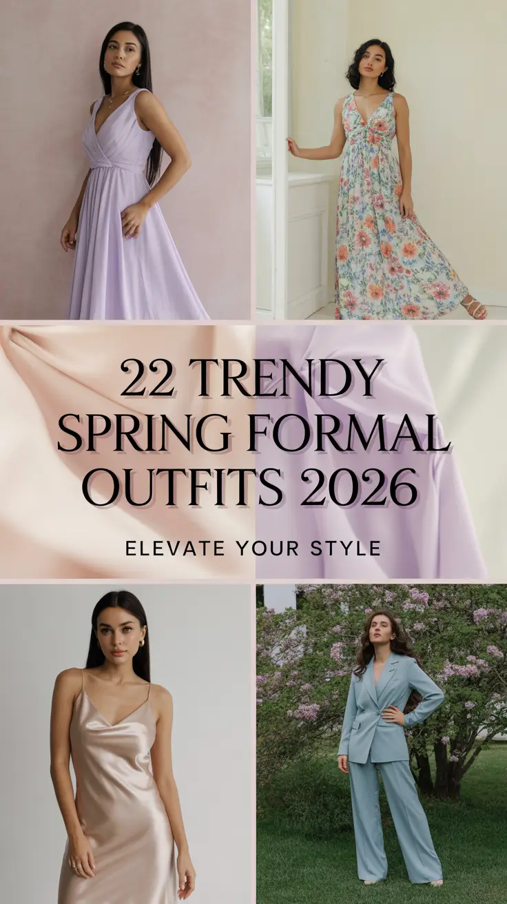 Trendy Spring Formal Outfits 2026: Fresh Ideas for Women’s Elegant & Aesthetic Looks