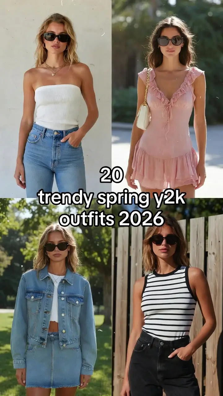 Trendy Spring Y2K Outfits 2026: Fresh Style Inspo for Light & Casual Looks