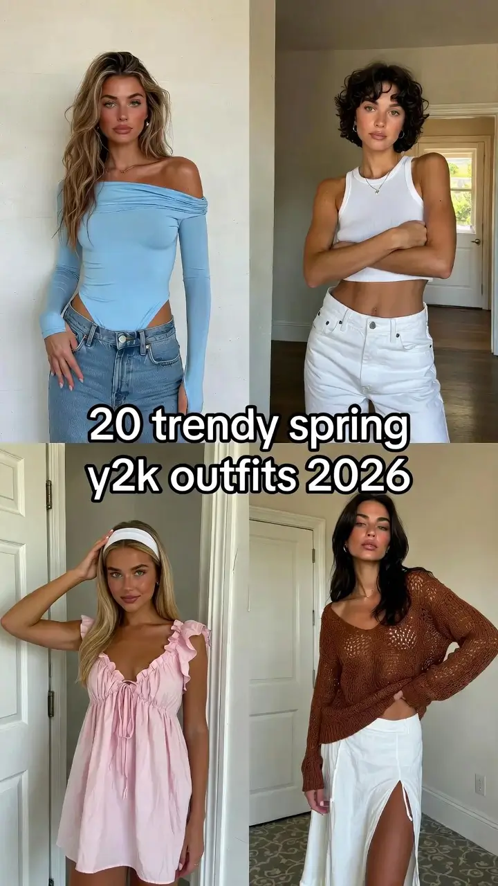 Trendy Spring Y2K Outfits 2026: Fresh Style Inspo for Light & Casual Looks