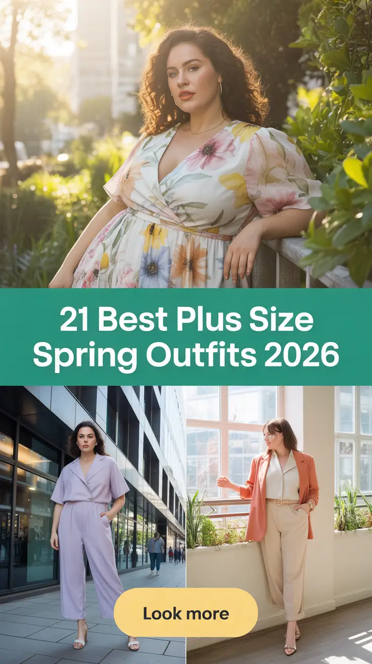 Best Plus Size Spring Outfits 2026 – Trendy, Cute & Size-Inclusive Ideas for Every Style