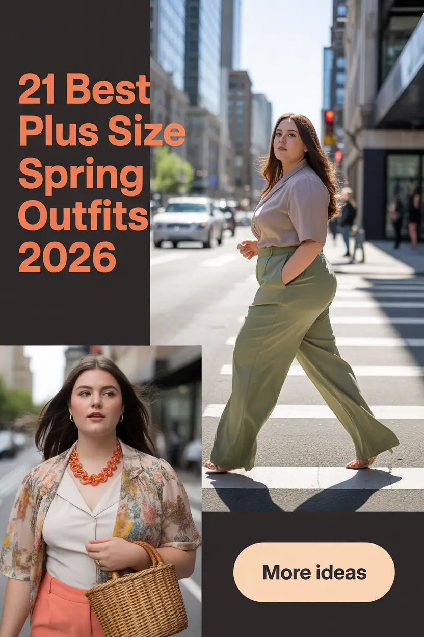Best Plus Size Spring Outfits 2026 – Trendy, Cute & Size-Inclusive Ideas for Every Style
