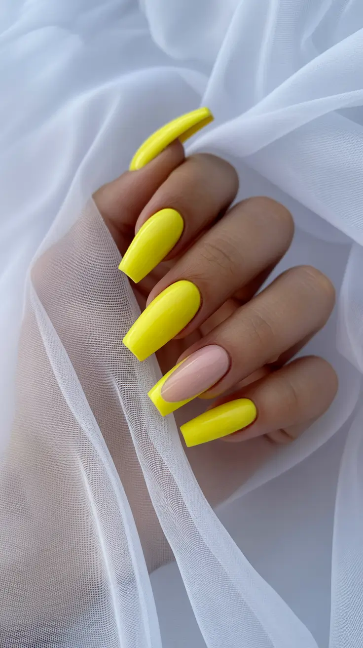 best spring nail art 2026 Yellow Gel Nails