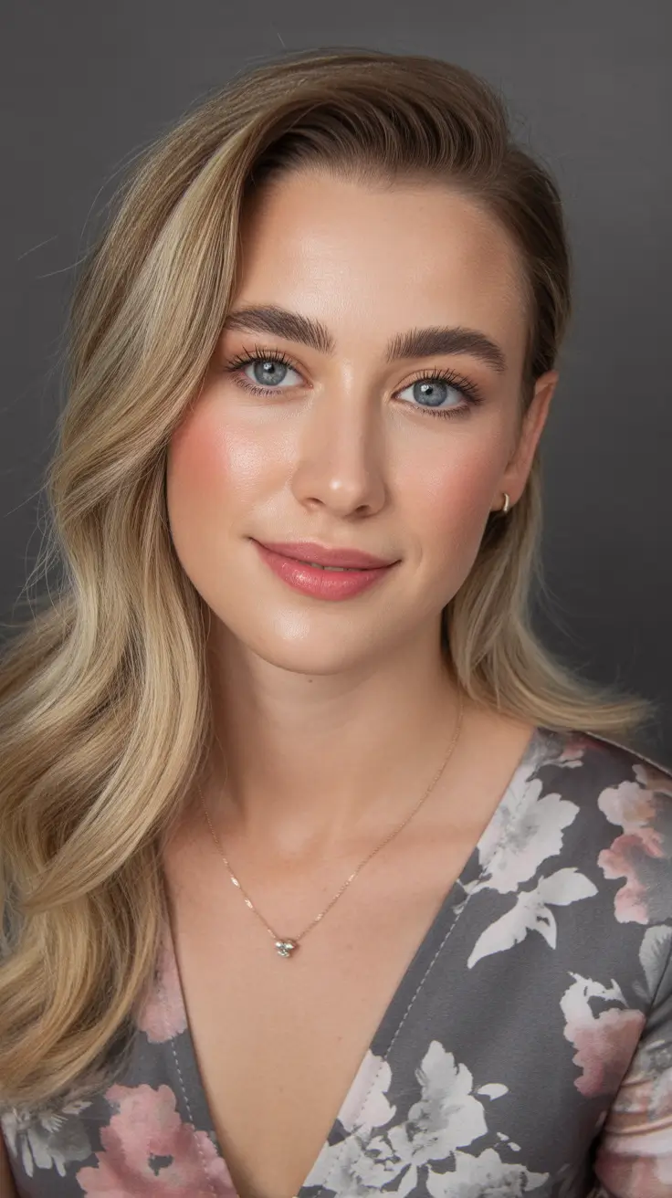 chic spring blonde hair color styles 2026 Soft Natural Beige-Blonde Flow