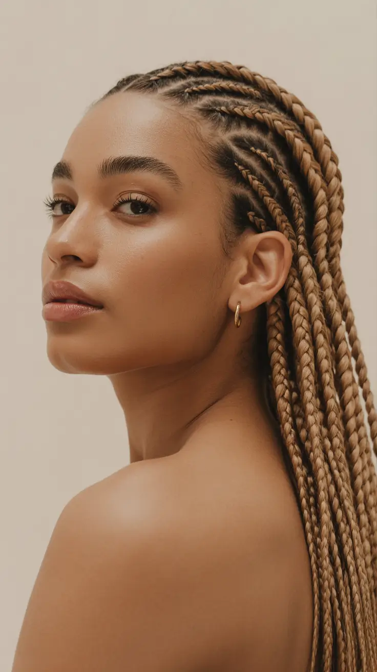 spring braids hairstyles 2026 Golden Rope Braids