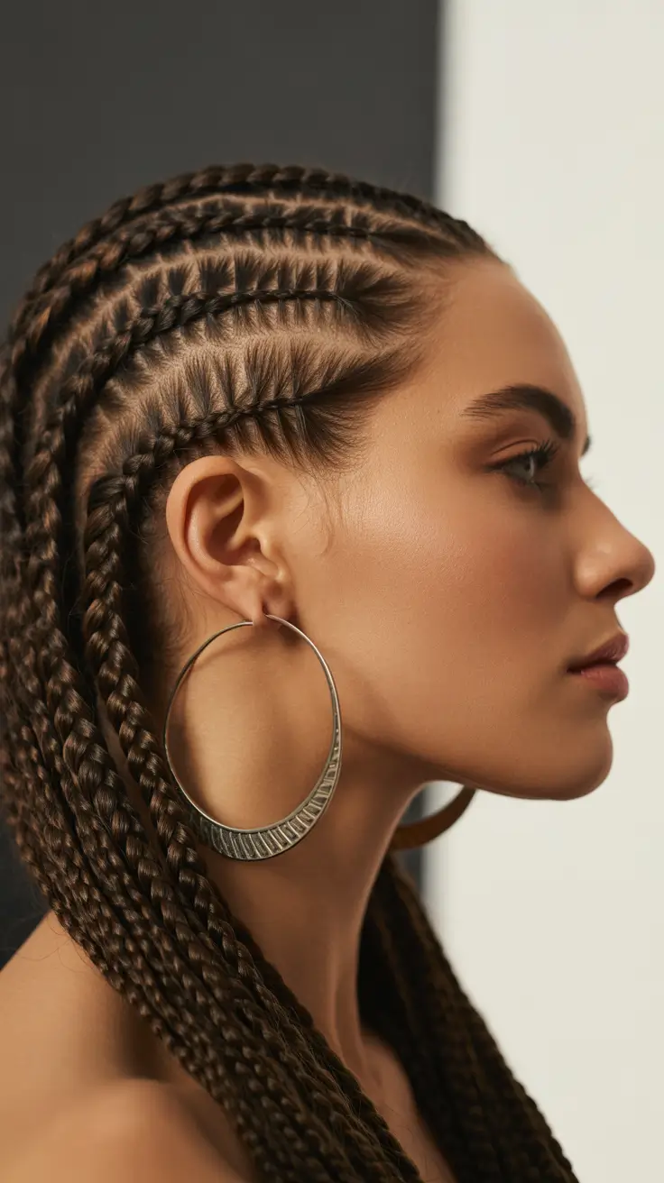 spring braids hairstyles 2026 Artistic Stitch Braids