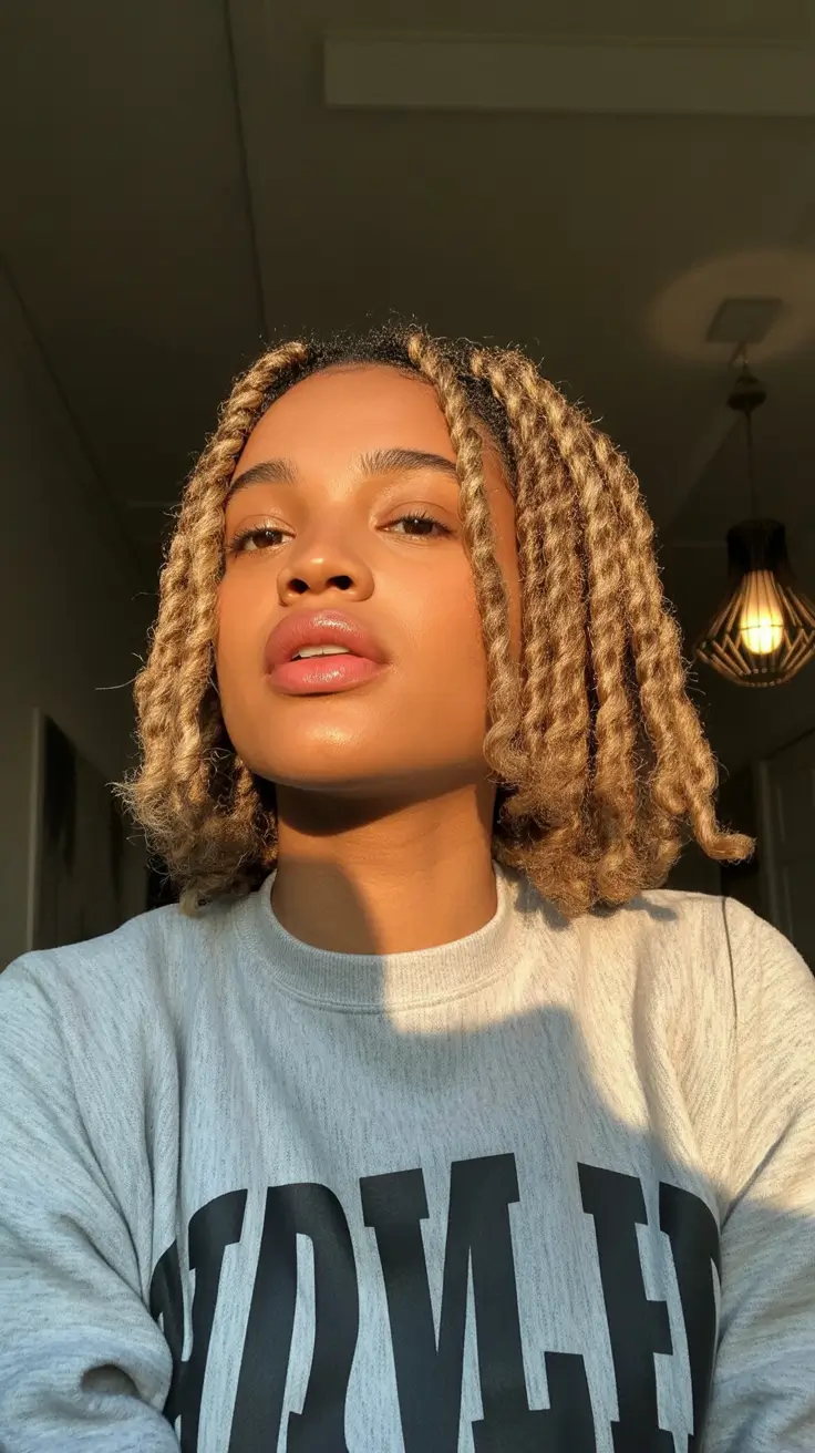 spring braids hairstyles 2026 Short Spring Twists