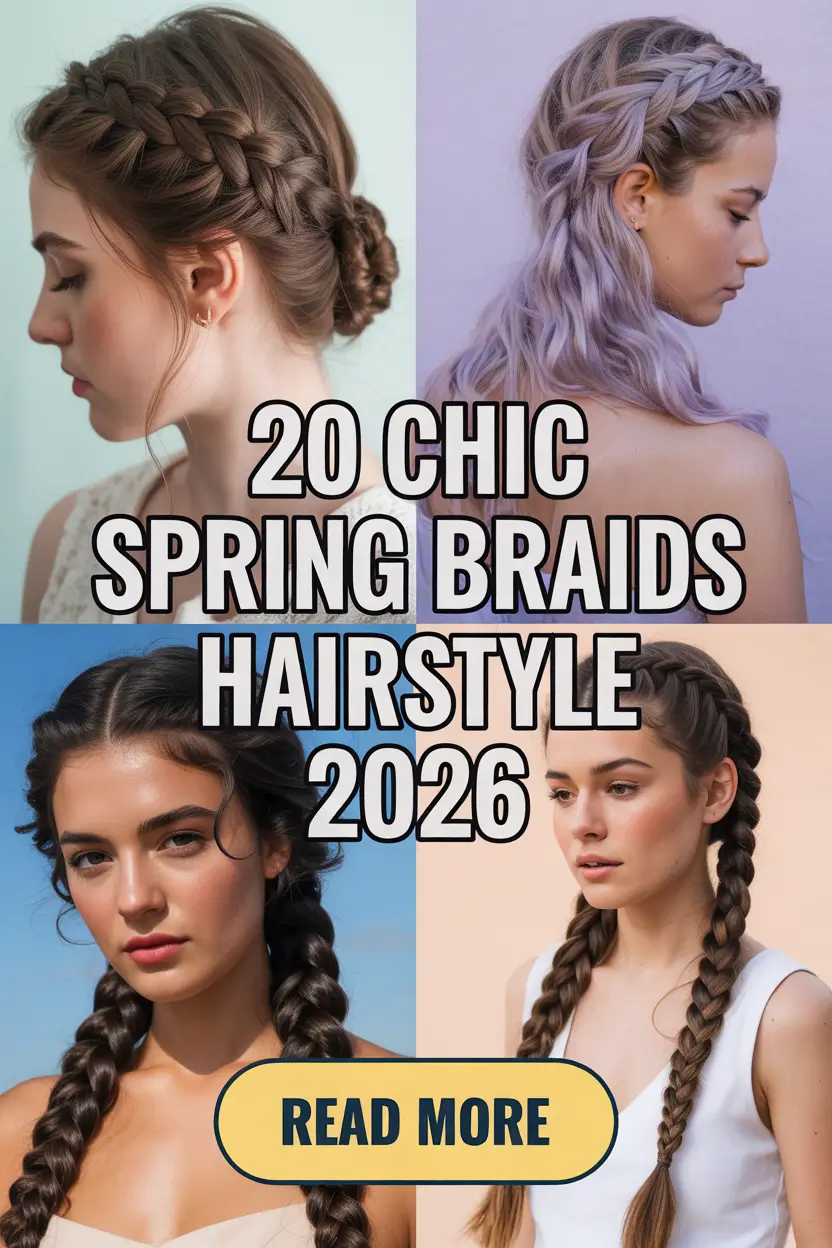 Chic Spring Braids Hairstyle 2026: Cute & Easy Styles for a Fresh Seasonal Look