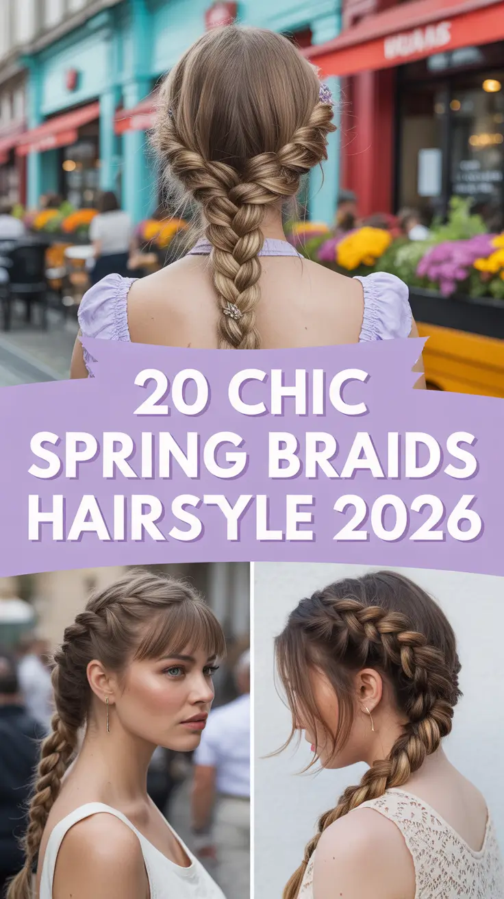 Chic Spring Braids Hairstyle 2026: Cute & Easy Styles for a Fresh Seasonal Look