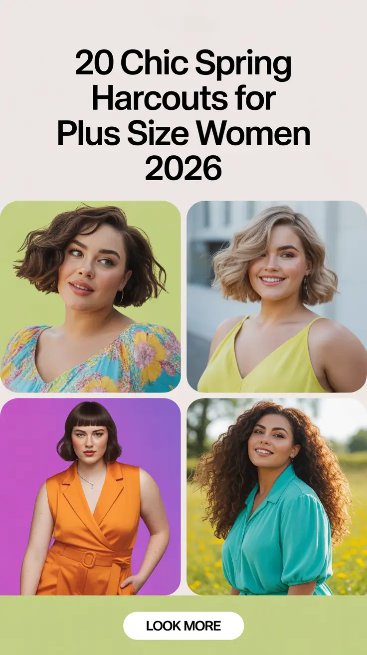 Chic Spring Haircuts for Plus Size Women 2026: Fresh Medium Length Styles for Every Curve