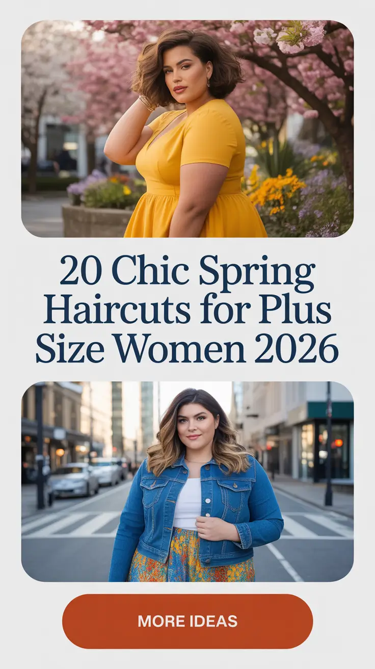 Chic Spring Haircuts for Plus Size Women 2026: Fresh Medium Length Styles for Every Curve