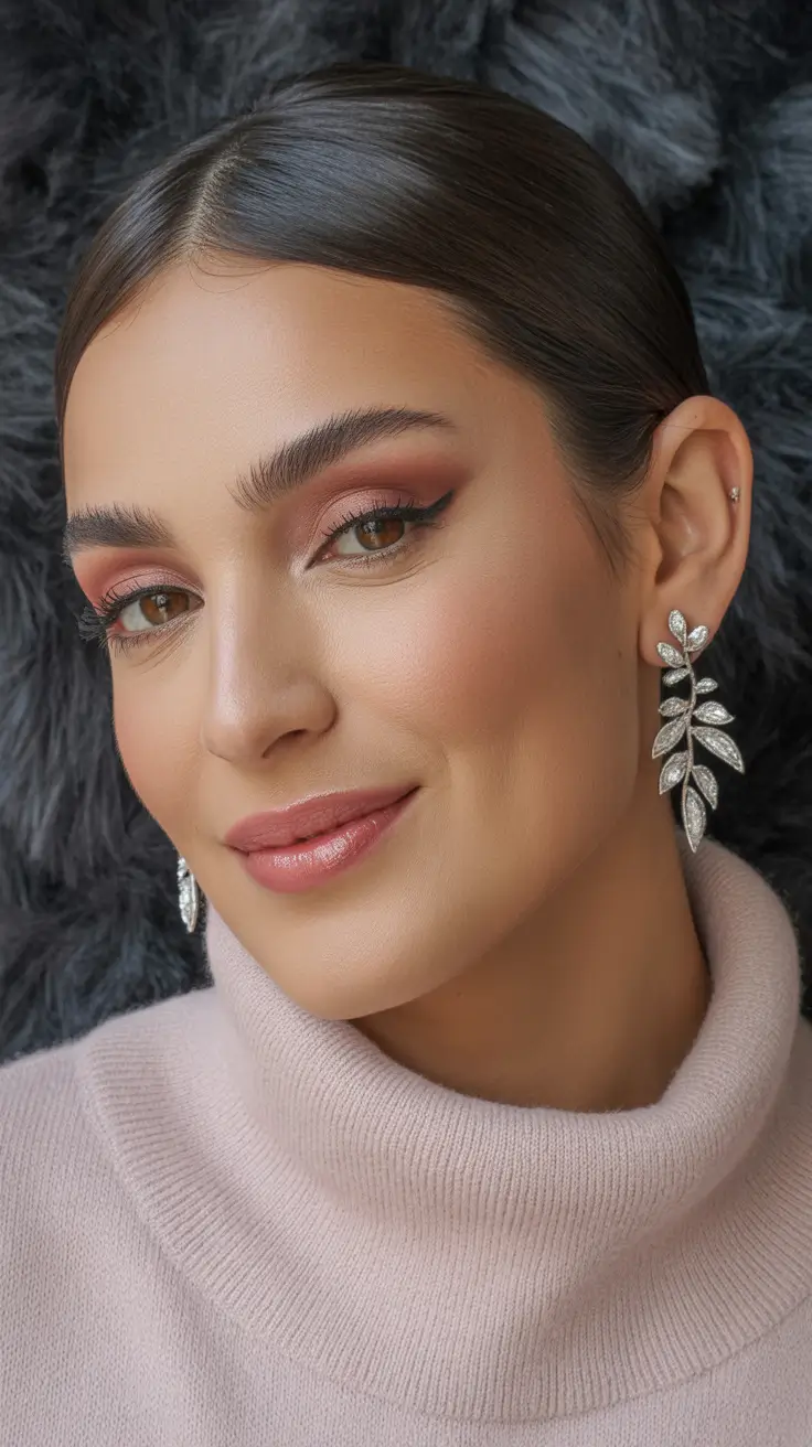 cute spring haircuts for round face shape 2026 Sleek Classic Bun with Minimalist Shine